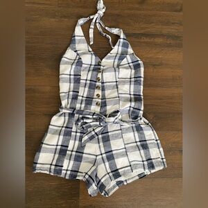 American Eagle Outfitters Striped Romper